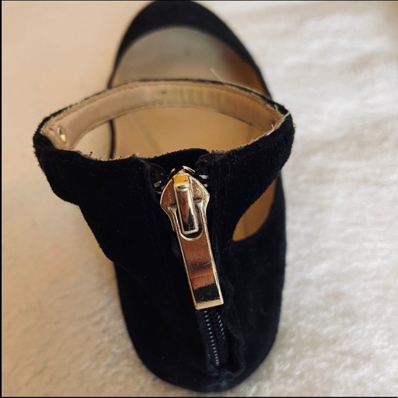 French Connection Jaymey Black Suede Flats - Picture 5 of 5